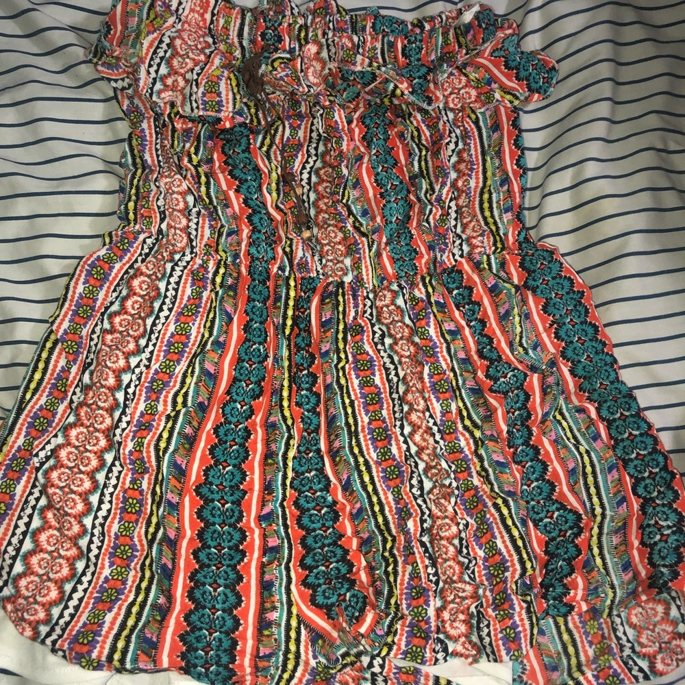 Printed romper